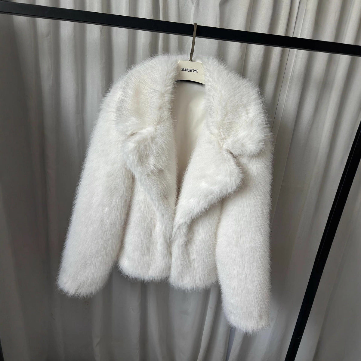 New Plush Artificial Fur Coat Women