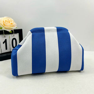 Bold Stripes Blue White