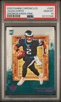 Graded 2020 Panini Chronicles Jalen Hurts #GK5 Pink Rookie RC Football Card PSA 10 Gem Mint