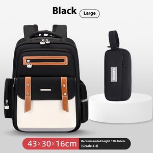 Black Large Pencil Case