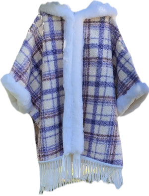 Vertical Stripes Purple