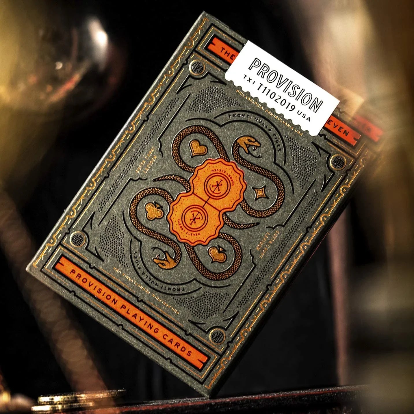 Theory11 Provision Playing Cards – Ember Red Philadelphia Edition