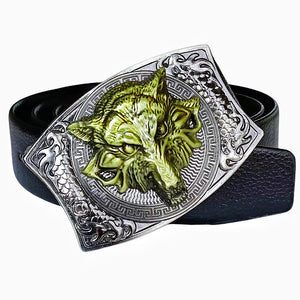 Bronze Wolf Knife Black Belt