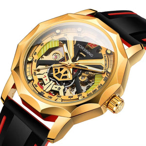Gold Shell Black Surface