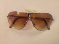 Aviator 80's Sunglasses with Gold Frame
