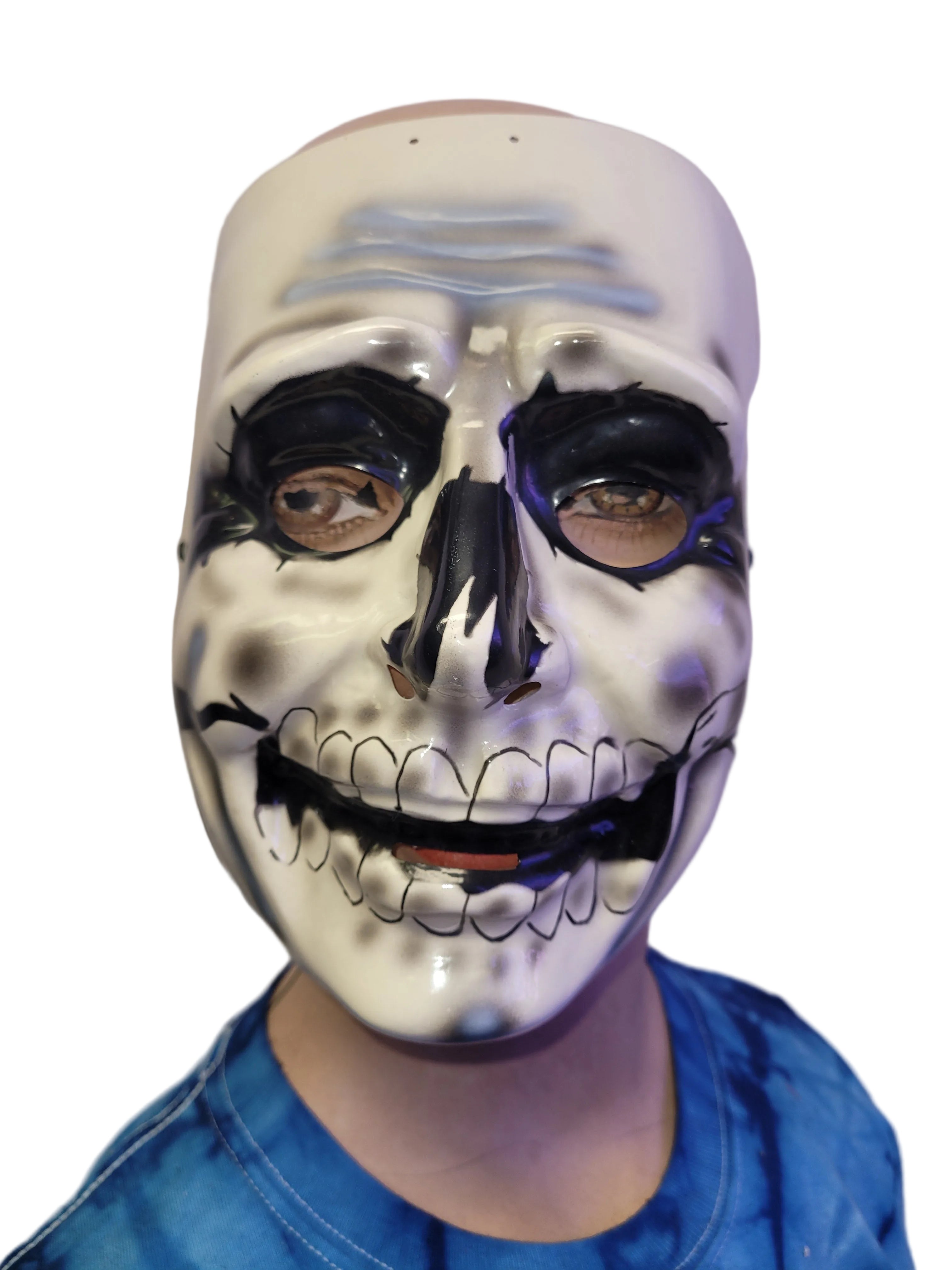 Vintage Fancy Faces Plastic Costume Masks