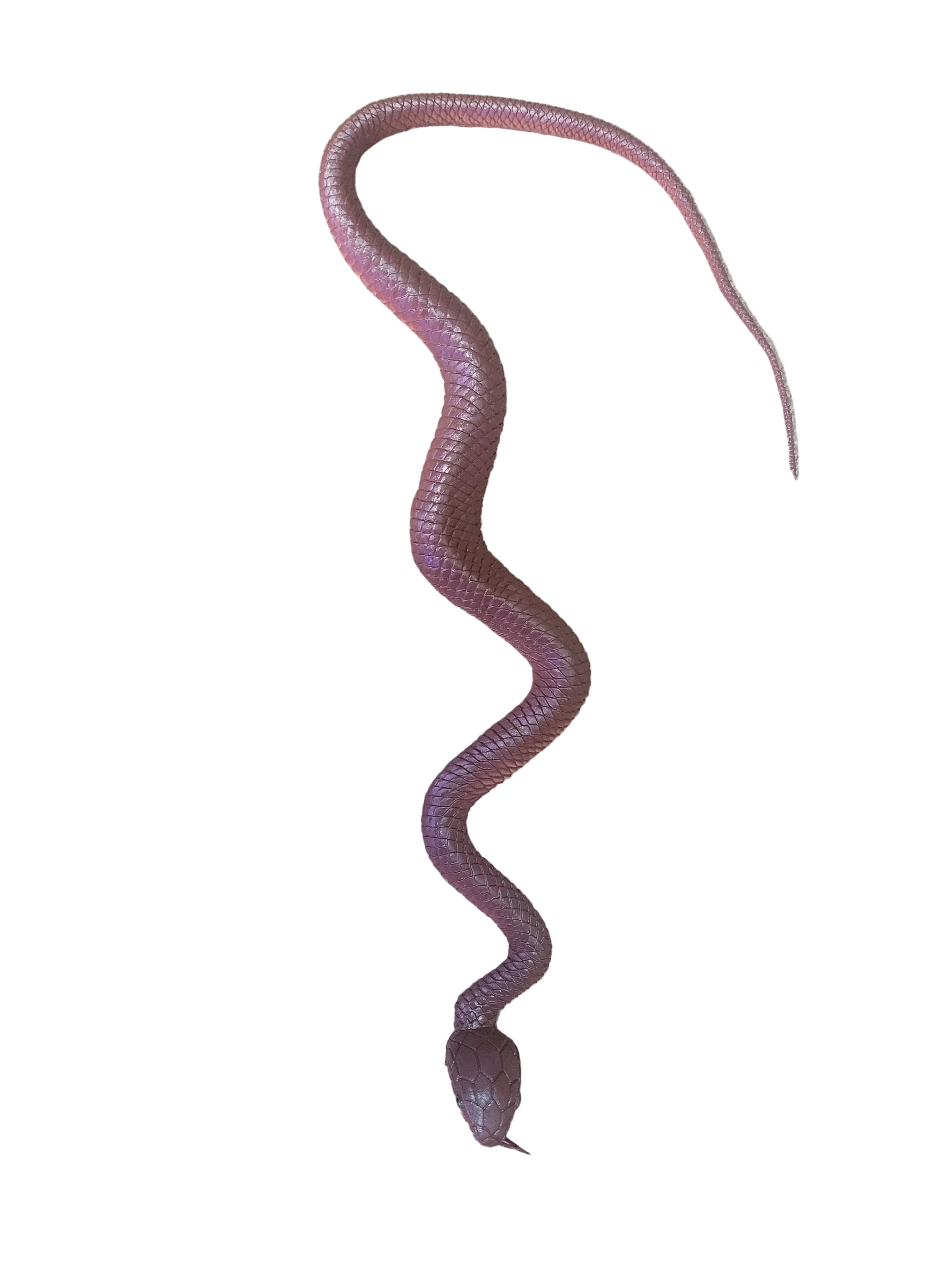 36" Brown Rubber Snake