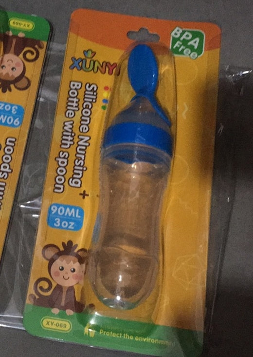 squeeze spoon feeder