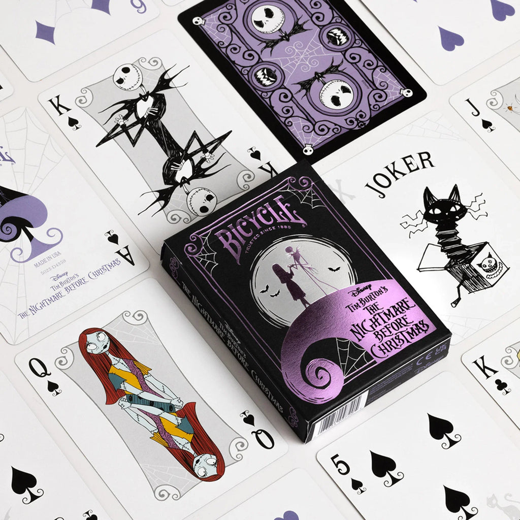 Bicycle Disney Nightmare Before Christmas Playing Cards