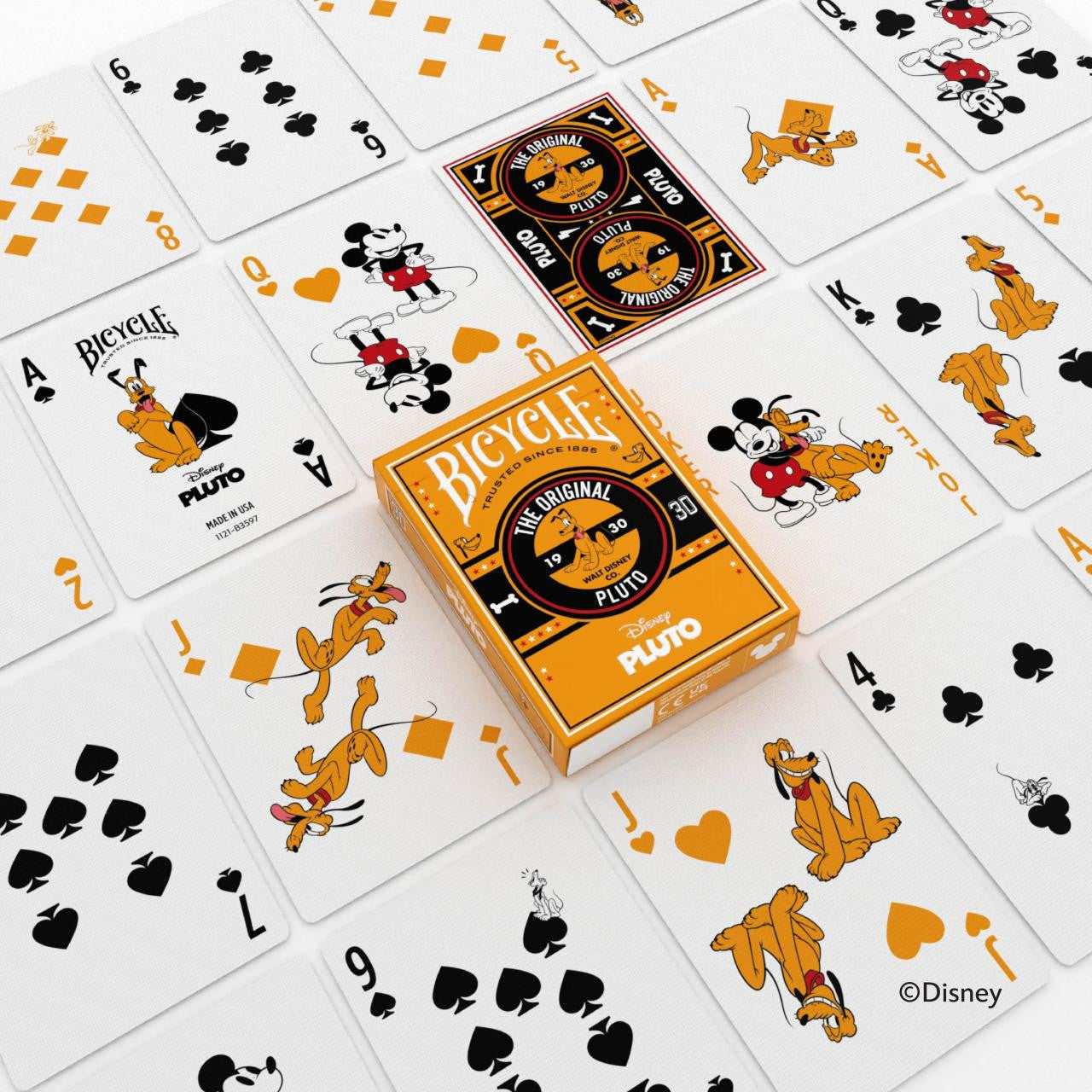 Bicycle Disney Pluto Playing Cards – Classic 1930 Pup at Play