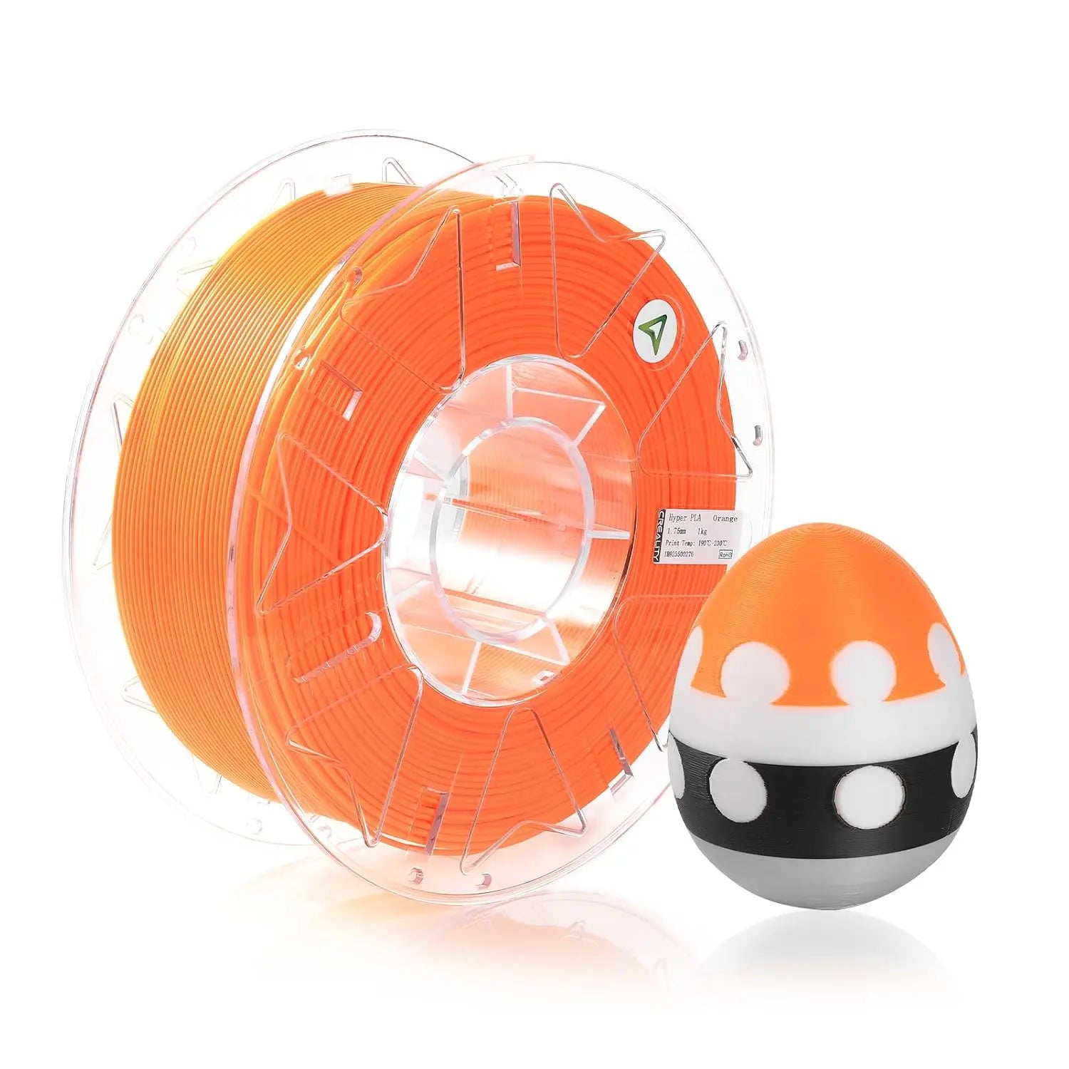 Creality Hyper RFID PLA Filament 1.75mm, 3D Printer Filament for High Speed 30-600mm/s Support CFS, 2.2 LBS (1KG) Spool, Dimensional Accuracy +/- 0.03mm