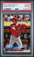 Graded 2018 Topps Update Shohei Ohtani #US285 Rookie RC Baseball Card PSA 10 Gem Mint