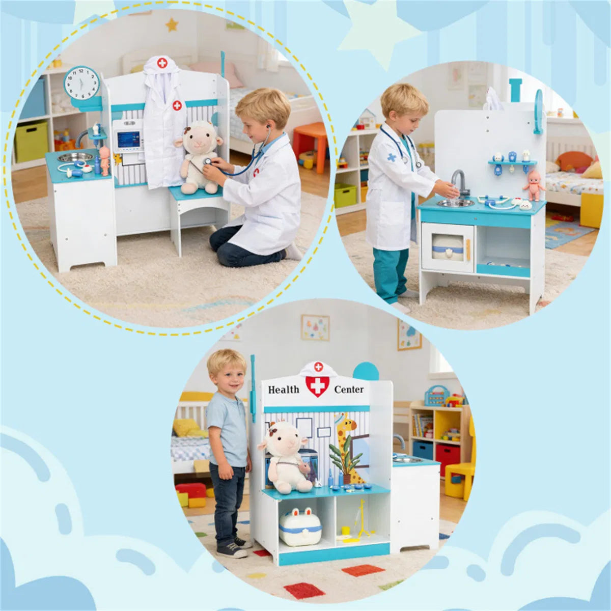 Little Healers Wooden Doctor Station