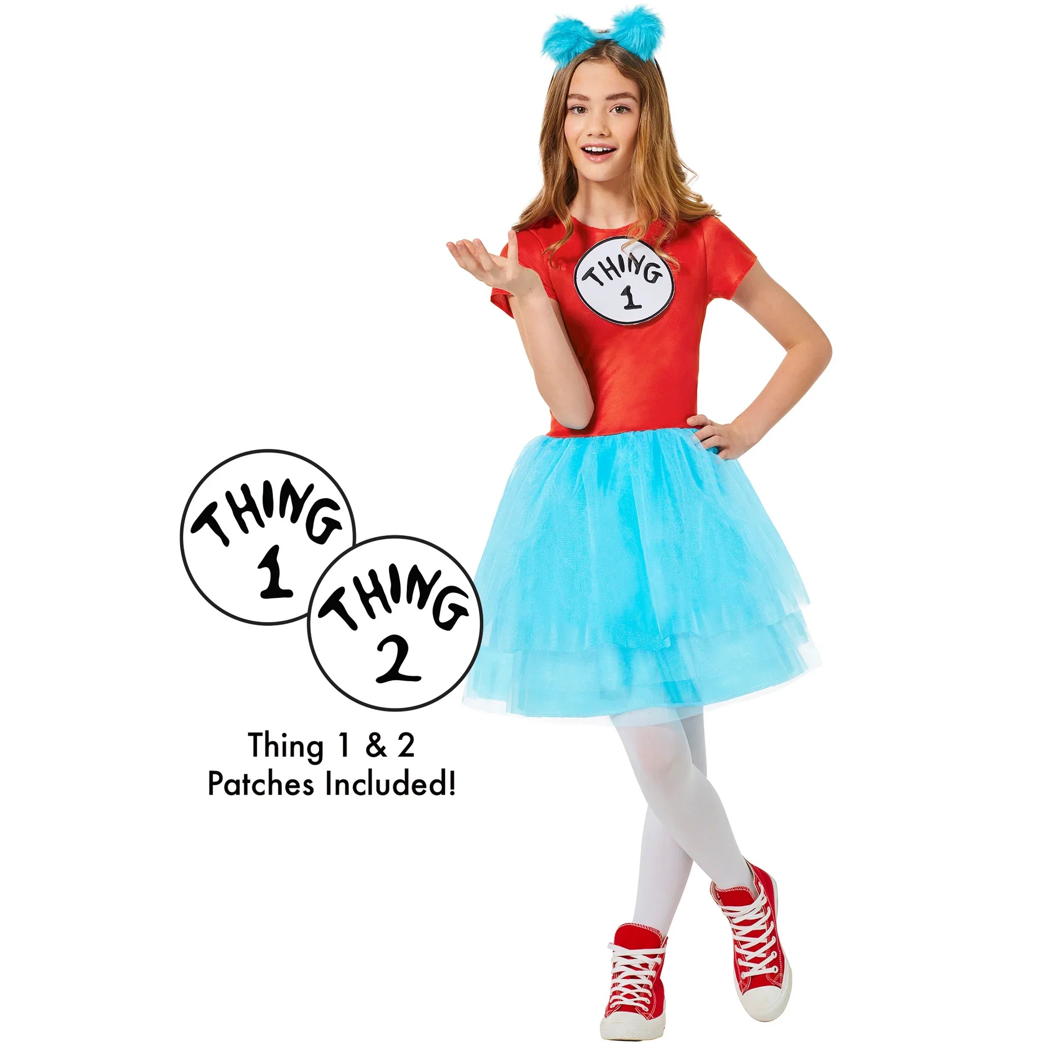 Dr. Seuss Girls Thing Dress Costume