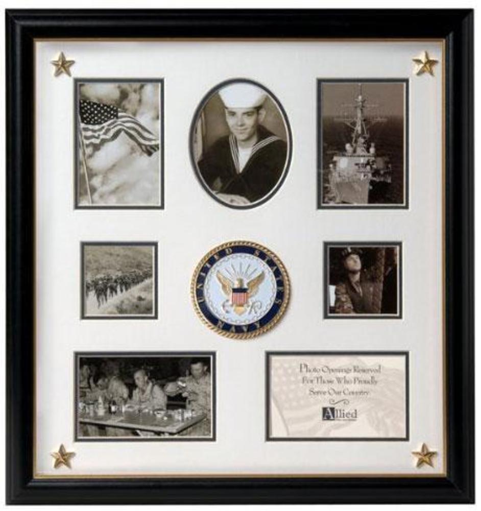 Flag Connections United States Navy Collage Frame.