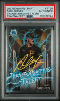 Graded 2023 Topps Bowman Draft Paul Skenes #TT20 Transformative Talent Rookie RC Baseball Card PSA Authentic Auto