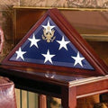 American Burial Flag Box, USA Burial Flag Case.