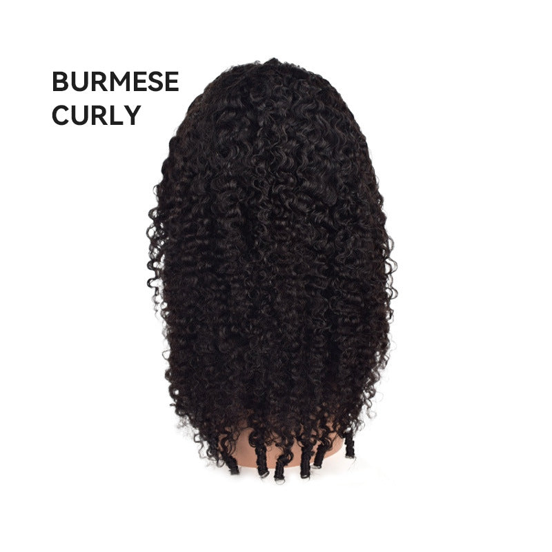 Human Hair Wig Full-head Wig