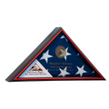 Tributary Flag Case - Marine Corps Flag Display Case