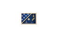 Flag Display Case American Flag Box Burial Flag Case - Oak