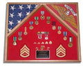 Flags Connections 2 Flag Military Shadow Box
