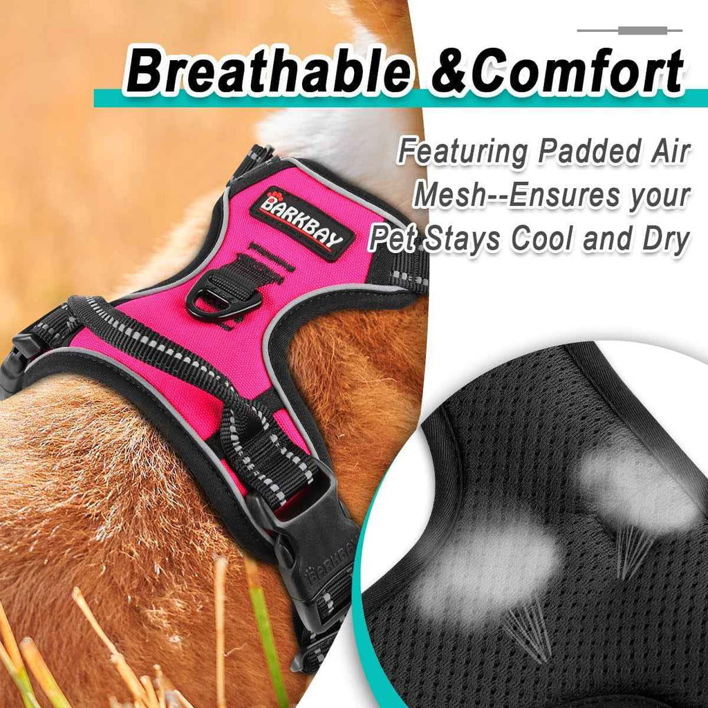 No-Pull Reflective Dog Harness Oxford Vest