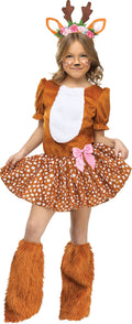 Girls Oh Deer Child Costume Cute Animal