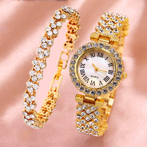 Gold Watch Bracelet
