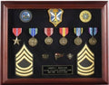 Large Medal Display Case.