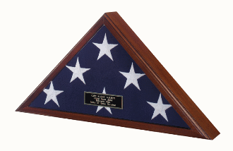 Best Seller - Flag Display Case American Made.