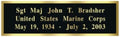 Engraved Brass Plates.