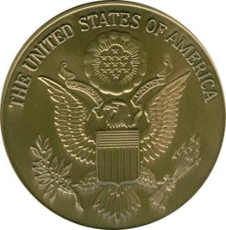 Military Service Medallions in Solid Brass