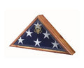 Flag Box, Flag Display Cases finished back panel, Wall mountable