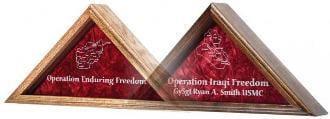 Operation Enduring Freedom - Flag Case.