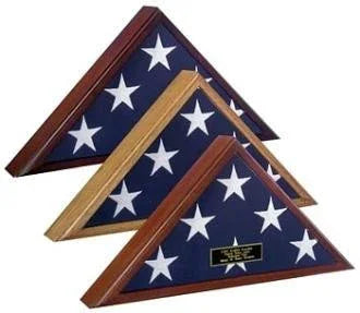 High Quality-Flag Display Case American Made 3'x5' Or 5ft x 9.5 ft Flag Case