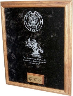 Air Force Awards Display Case.