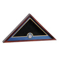 Mahogany Wood Flag Display Case, 5 x 9 1/2 ft. flag case