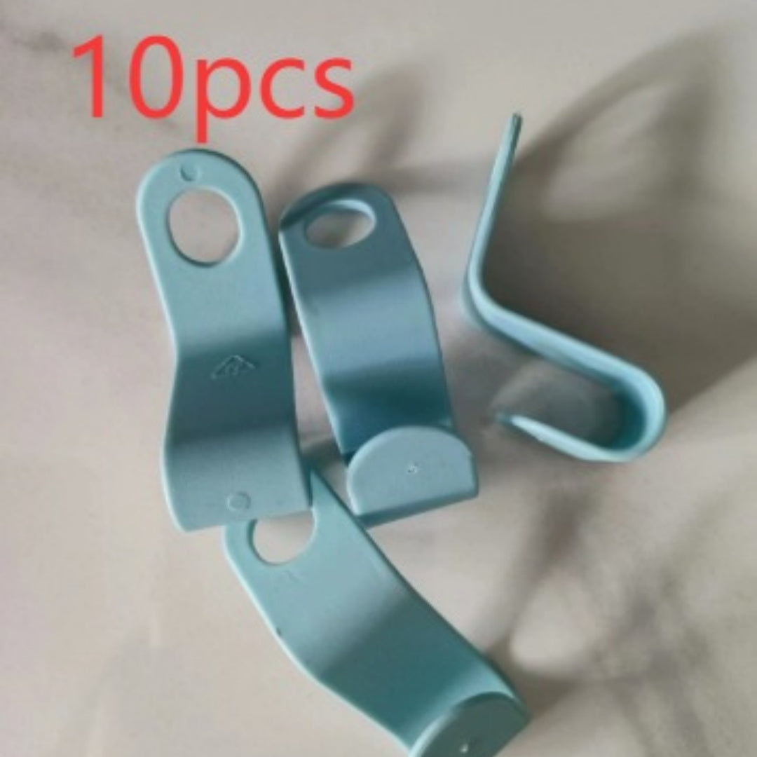 Plastic Closet Stack Hanger Rack Multi-function Wardrobe Space-saving Hanger Hook Coat Hook Bedroom Storage Wardrobe Organizer