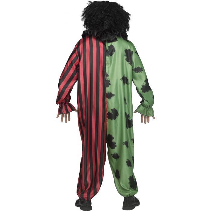 Creepy Two Headed Clown Adult Costume