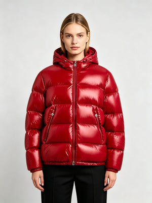 Red New Style Zipper Pocket