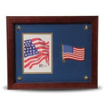American Flag Medallion 5 by 7 Picture Frame with Stars.