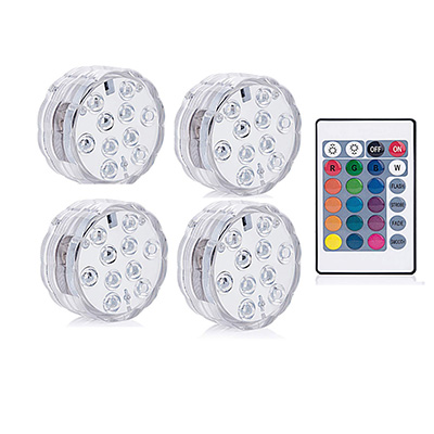 LED Remote Control Diving Light Waterproof Candle Light