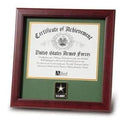 Go Army Medallion Certificate Frame