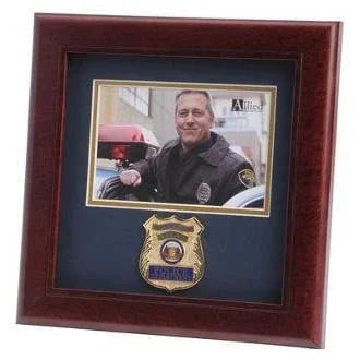 Police Department Medallion Landscape Picture