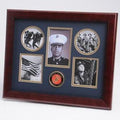 U.S. Marine Corps Medallion 5 Picture Collage Frame
