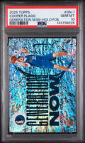 Graded 2025 Topps Cooper Flagg #GN1 Generation Now Holo Foil Rookie RC Basketball Card PSA 10 Gem Mint