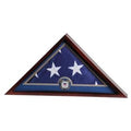 Flag Display Case with Coast Guard Medallion.