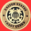 Coast Guard Wall Tributes, Coast Guard Gifts - 9 or 12 Inches