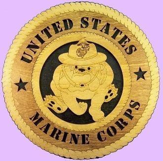 Marine Corps Wall Tributes.