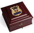 Flags Connections Police Officer Executive Desktop Box